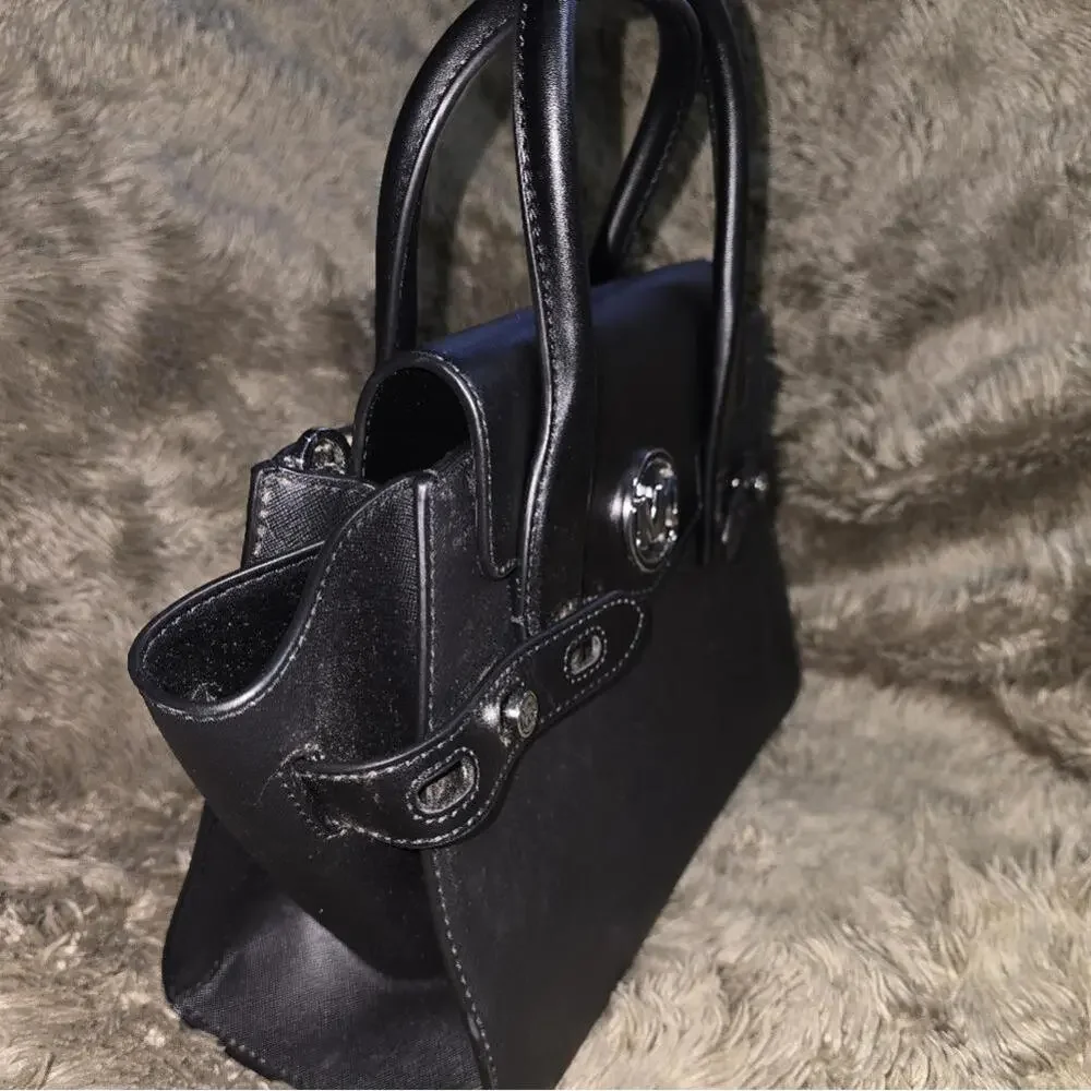 Michael Kors Carmen Medium Belted Satchel - Picture 2 of 7